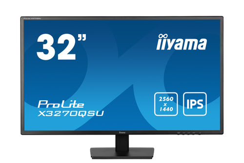iiyama ProLite X3270QSU-B1 computer monitor 81.3 cm (32 iiyama ProLite X3270QSU-B1 computer monitor 81.3 cm (32